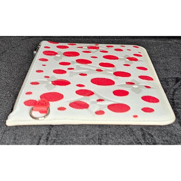 Louis Vuitton Yayoi Kusama Monogram Empreinte Neverfull Red Dots Pouch - Picture 9 of 11